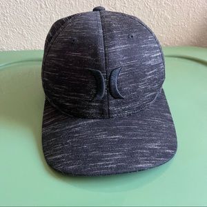 Hurley flex fit black & gray baseball cap